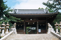 大避神社神門（兵庫県赤穂市）