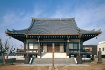 法蓮寺本堂（東京都江戸川区）　